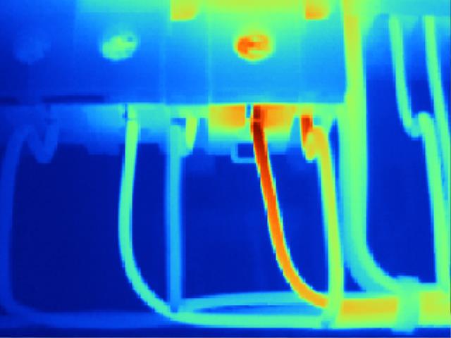 Elektrothermografie verhütet Brände